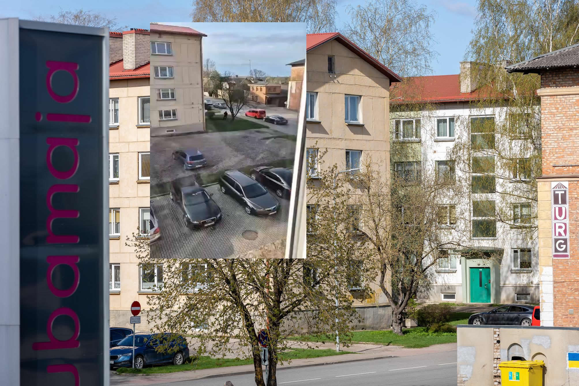 Võru kesklinnas terariistaga vehkinud mehe isik on politseile teada